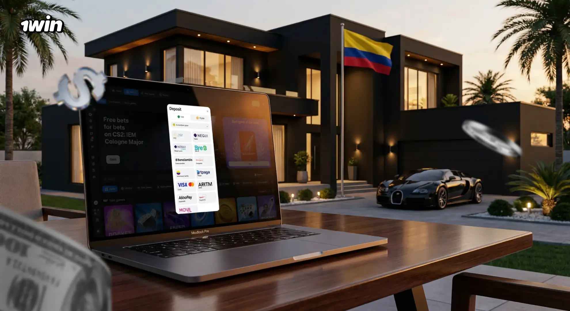 Métodos de pago en 1win Colombia: PSE, Nequi, AstroPay y cripto